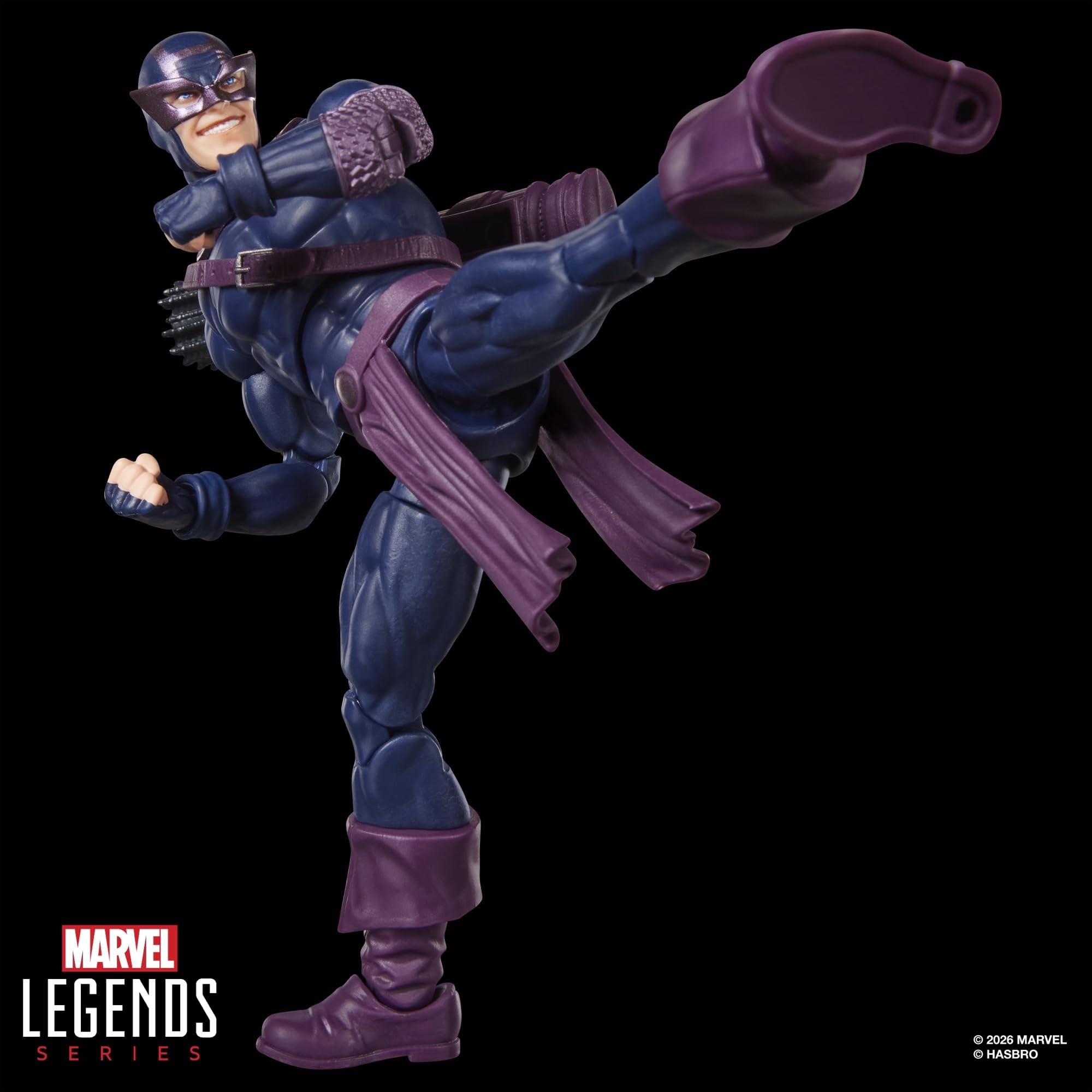 Marvel Legends Series, Dark Avengers Hawkeye, Figura de acción Coleccionable a Escala de 15 cm Inspirada en los cómics de los Vengadores Oscuros