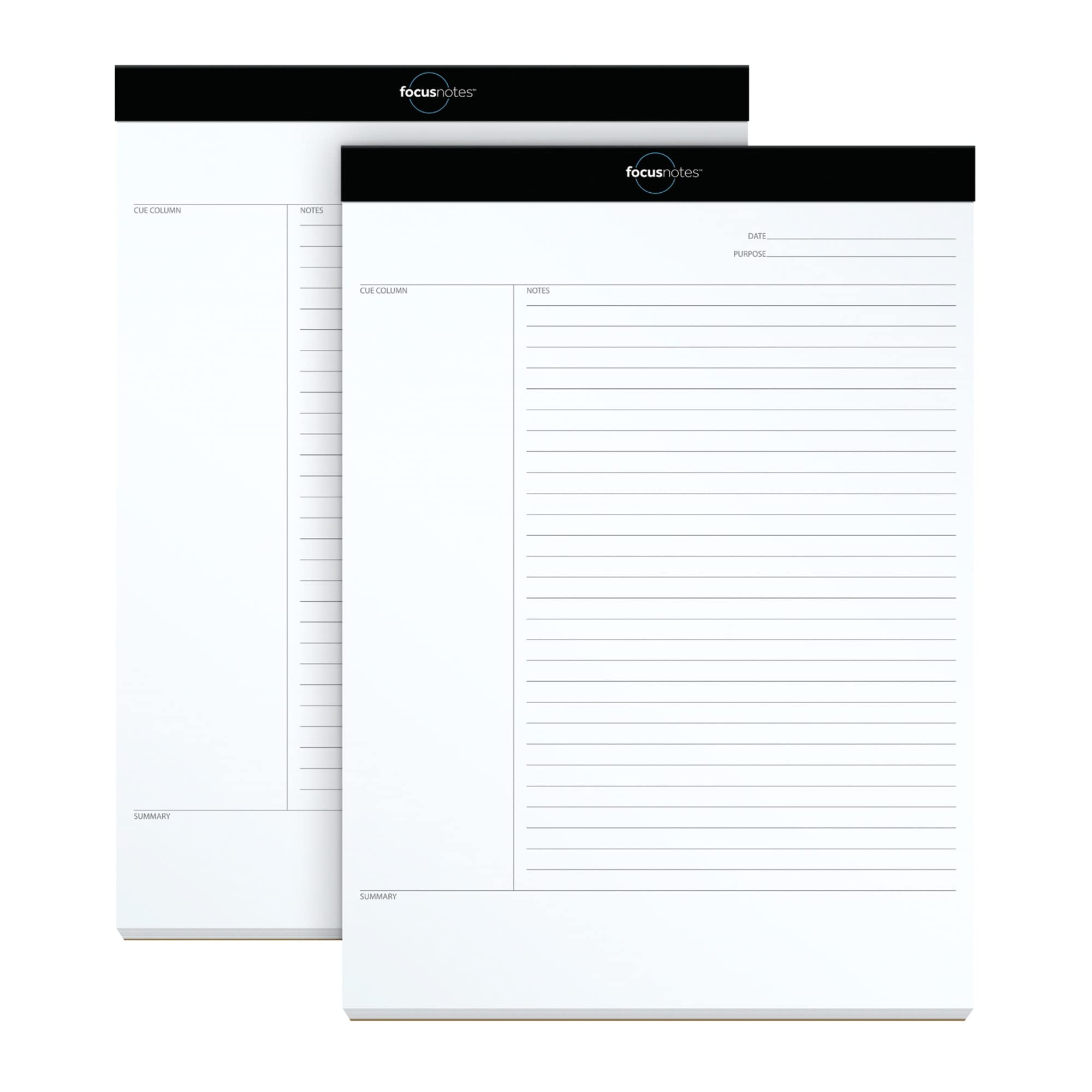 Oxford 8-1/2 x 11-3/4 Inches, Cornell Rule Legal Ruled Writing Pad (77104) ,50 sheets per pad; pack of 2 pads