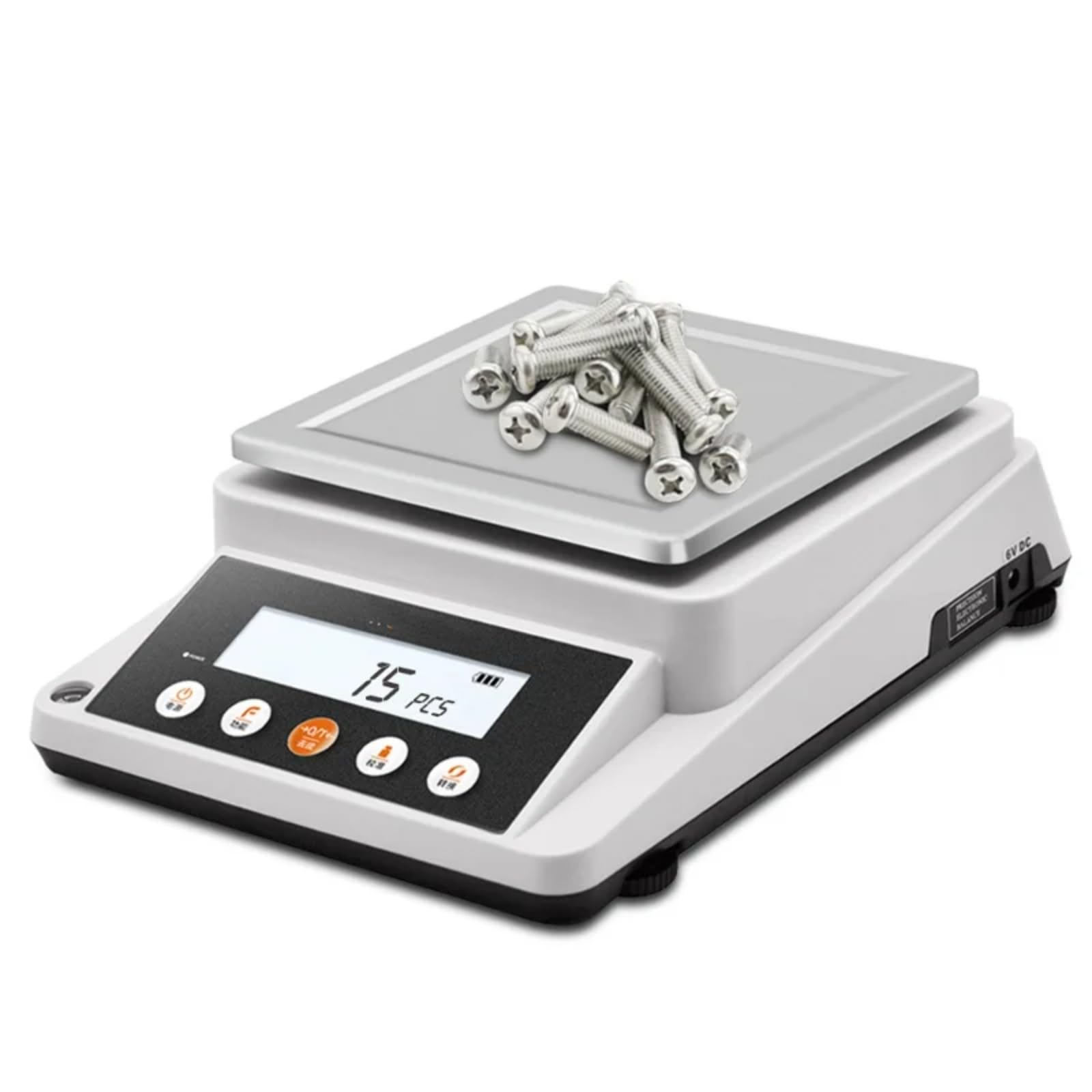 YNIYUJKL Precision Balance 610G 0.01G Laboratory Weigh Scale External Calibration 610g 0.01g