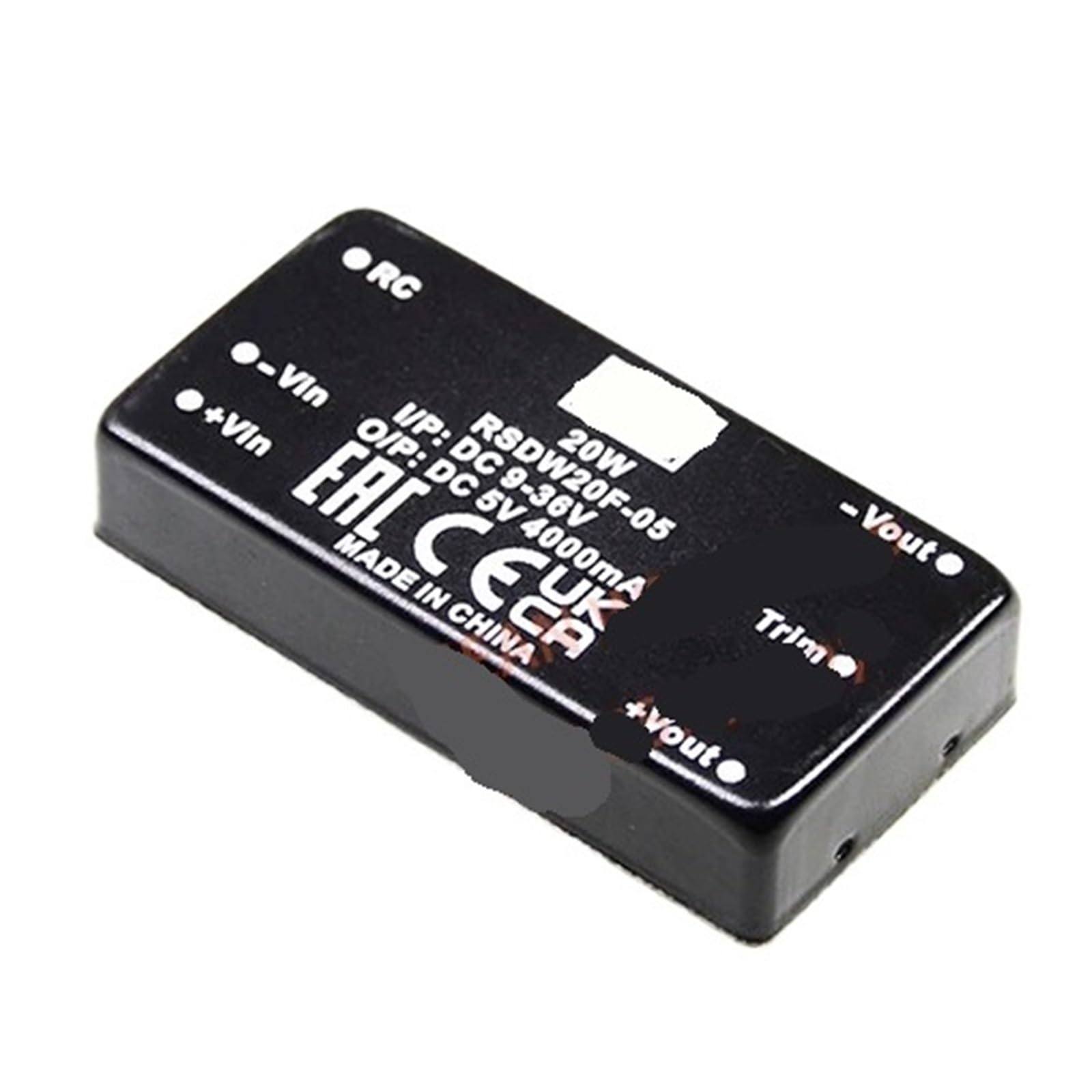 Module d'alimentation RSDW20F-05 convertisseur CC-CC 20W haute fiabilité