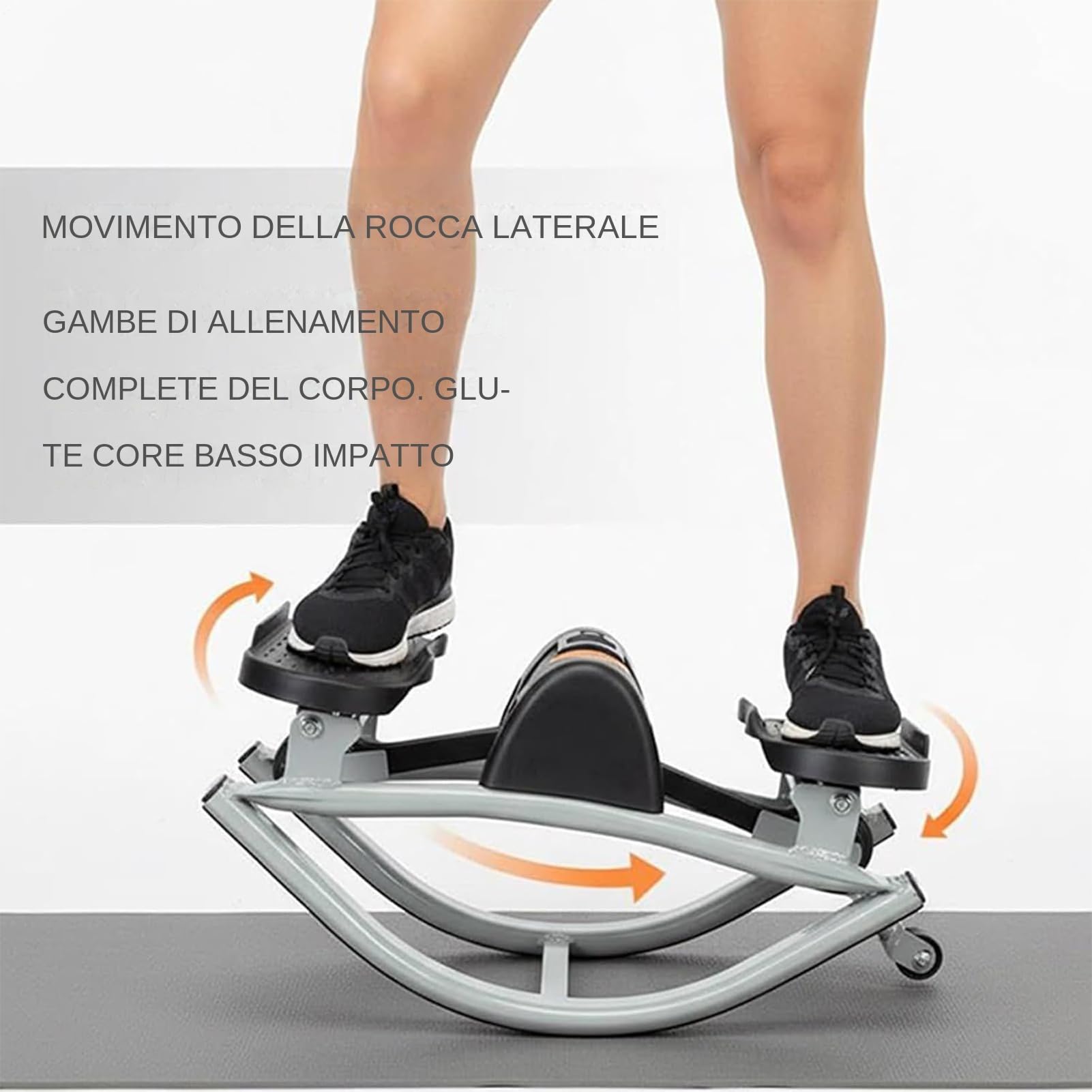 Stepper para Entrenamiento – Equipo para Entrenamiento y Gimnasio – Máquina para Fitness Stepper Rock Trainer | para Piernas Abdomen Hombres Mujeres Gimnasio Oficina Casa
