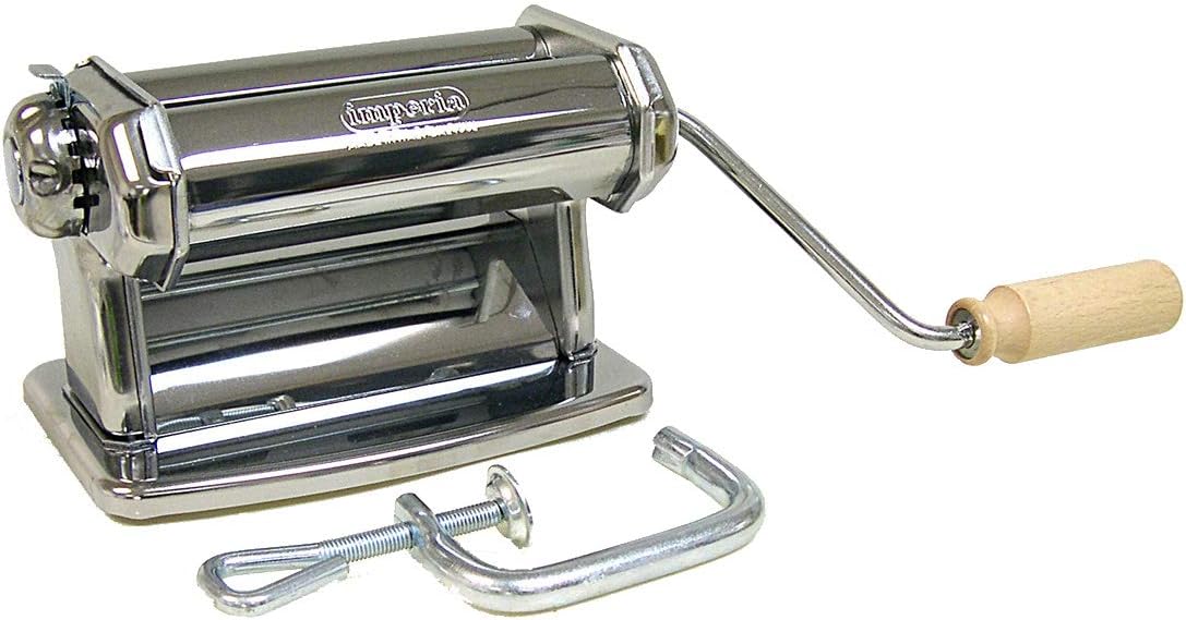 Gary Valenti Imperia Pasta Machine, 6-inches, Silver