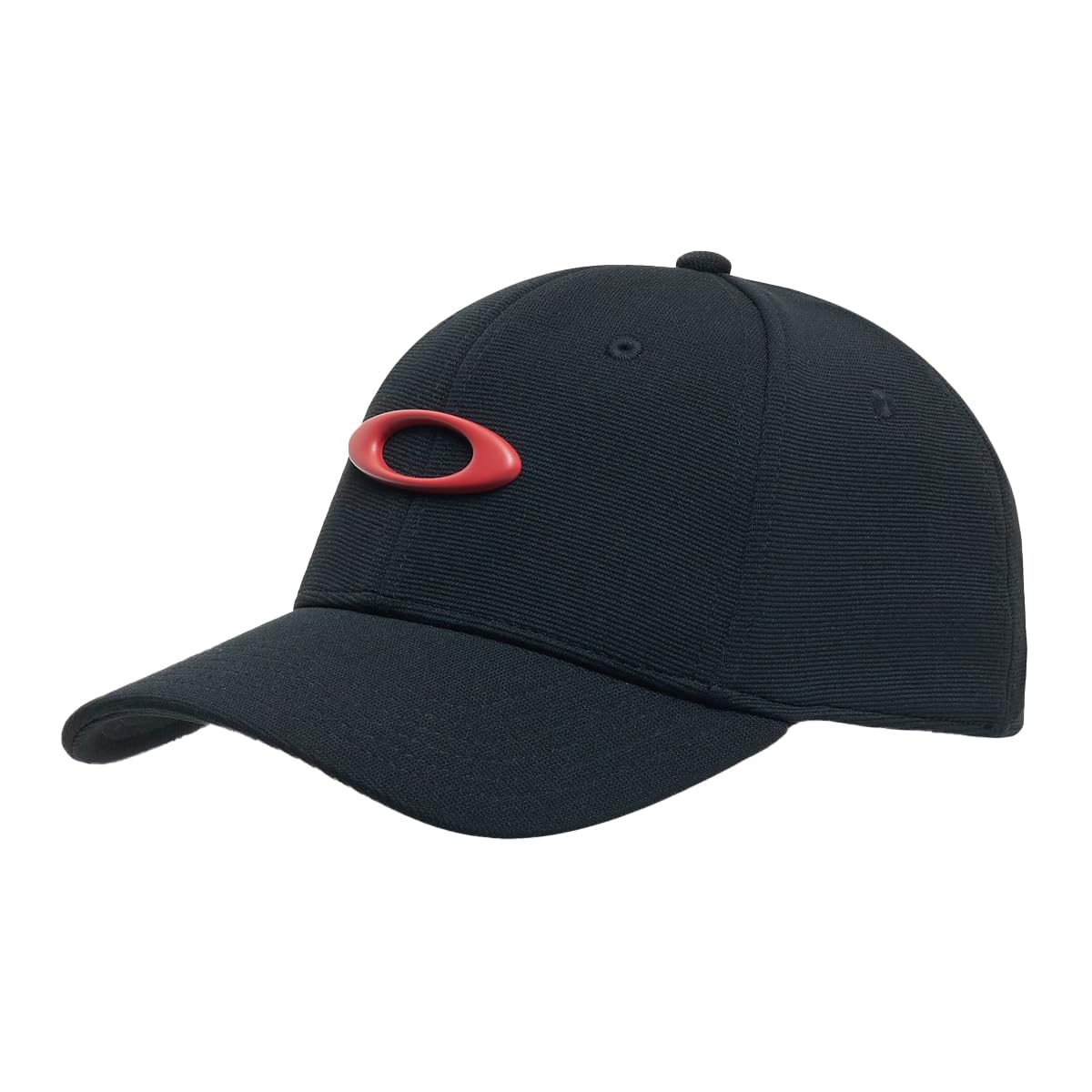 Oakley Tincan Cap Pitch Black/Flame Red Sports Urban Casual Unisex Baseball C...