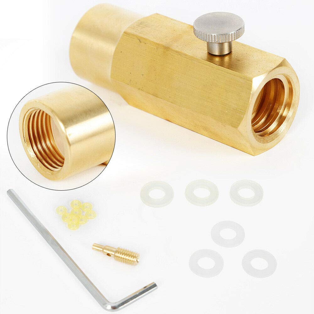 CO2 Cylinder Refill Adapter Sodastream Bottle Connector