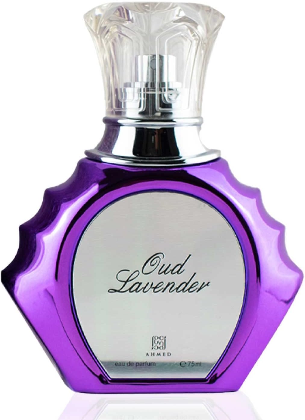AHMED Oudh Lavender 75 ML EDP Oriental Fragrance for Men and Women with Bold, Fresh, Luxurious and Sensual Versatile Oudh Leather Perfume Accords by Al Maghribi Arabian Perfumes Dubai
