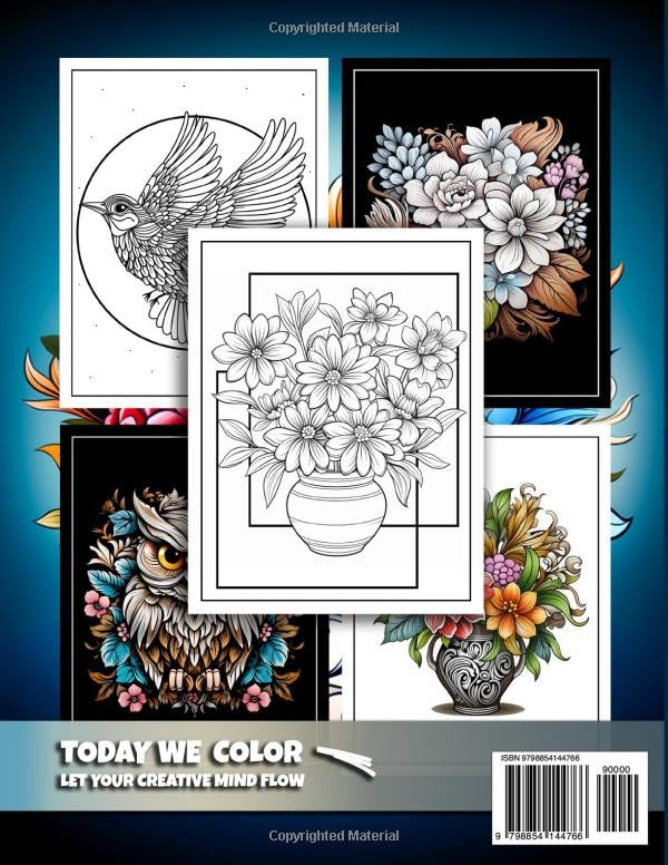 Snapklik.com : Stress Relief: Coloring Books For Adults