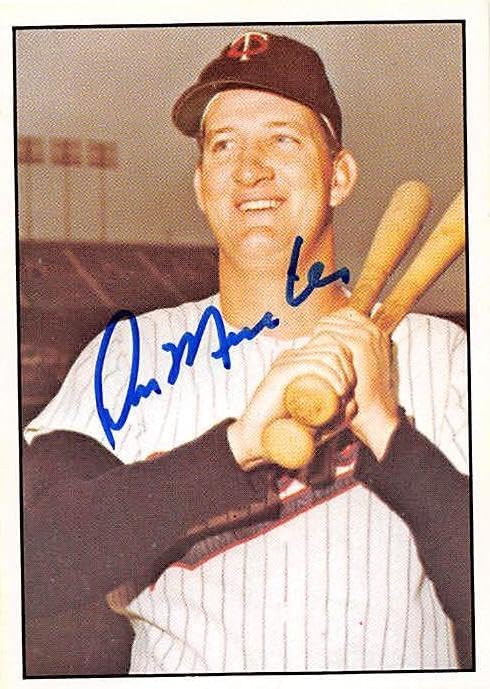 Sports Memorabilia Autograph Warehouse 246227 Don Mincher Autographed Baseball Card - Minnesota Twins 1978 TCMA - No. 54
