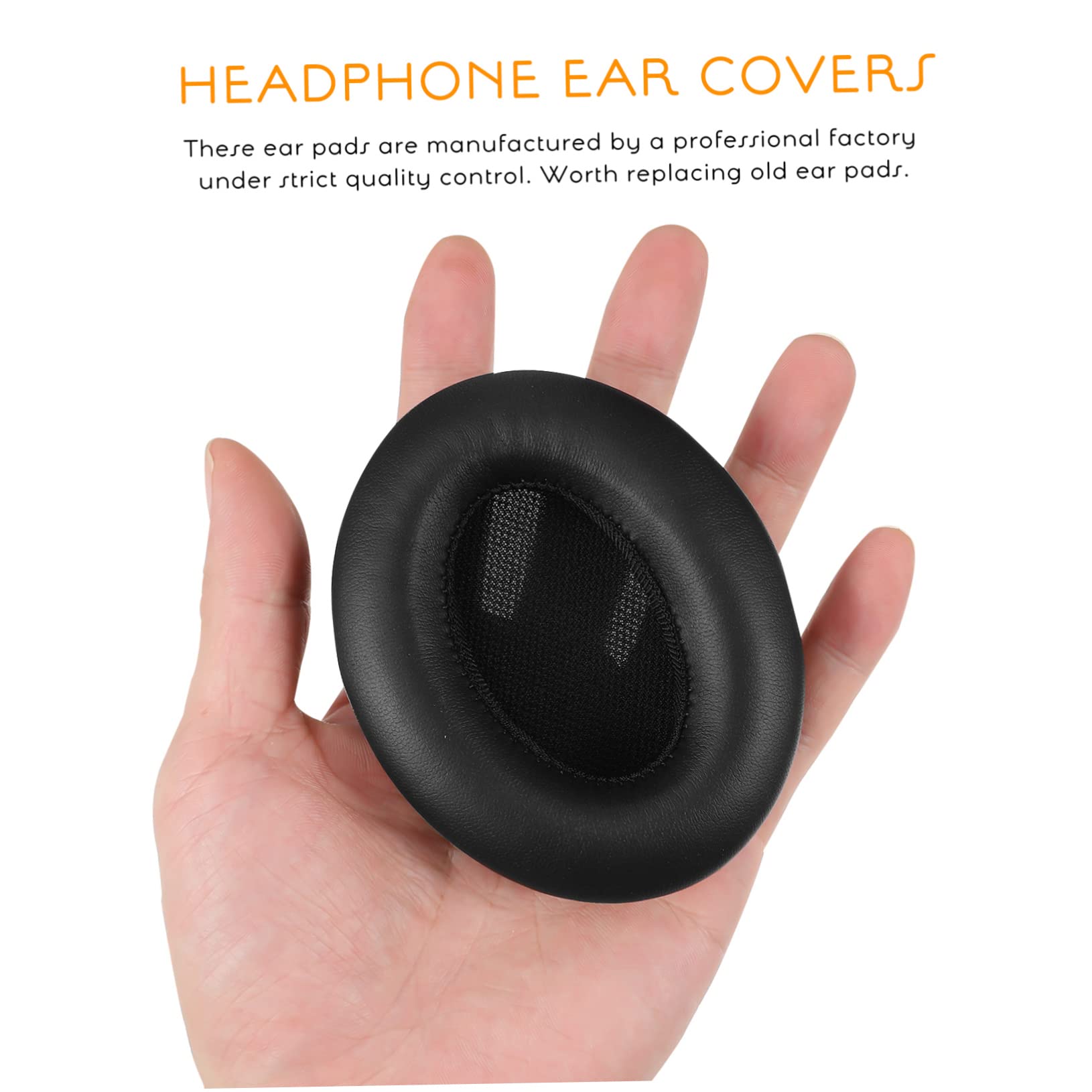 Operitacx 3 Pares Earpads de Reemplazo Auriculares Cubierta Reducción de Ruido Fáciles Desmontar