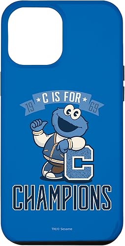 iPhone 14 Plus Sesame Street Cookie Monster C es para Champions Case