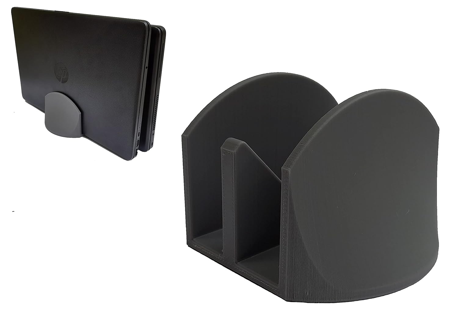 makerV Vertical Laptop Stand Laptop Dock Laptop Holder for Desk Dual