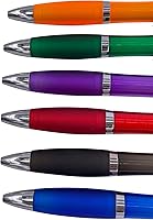 Vista 2 de Bolígrafos personalizados con nombre, logotipo de texto personalizado, retráctiles, bolígrafos personalizados para iglesia, oficina, negocios, 100