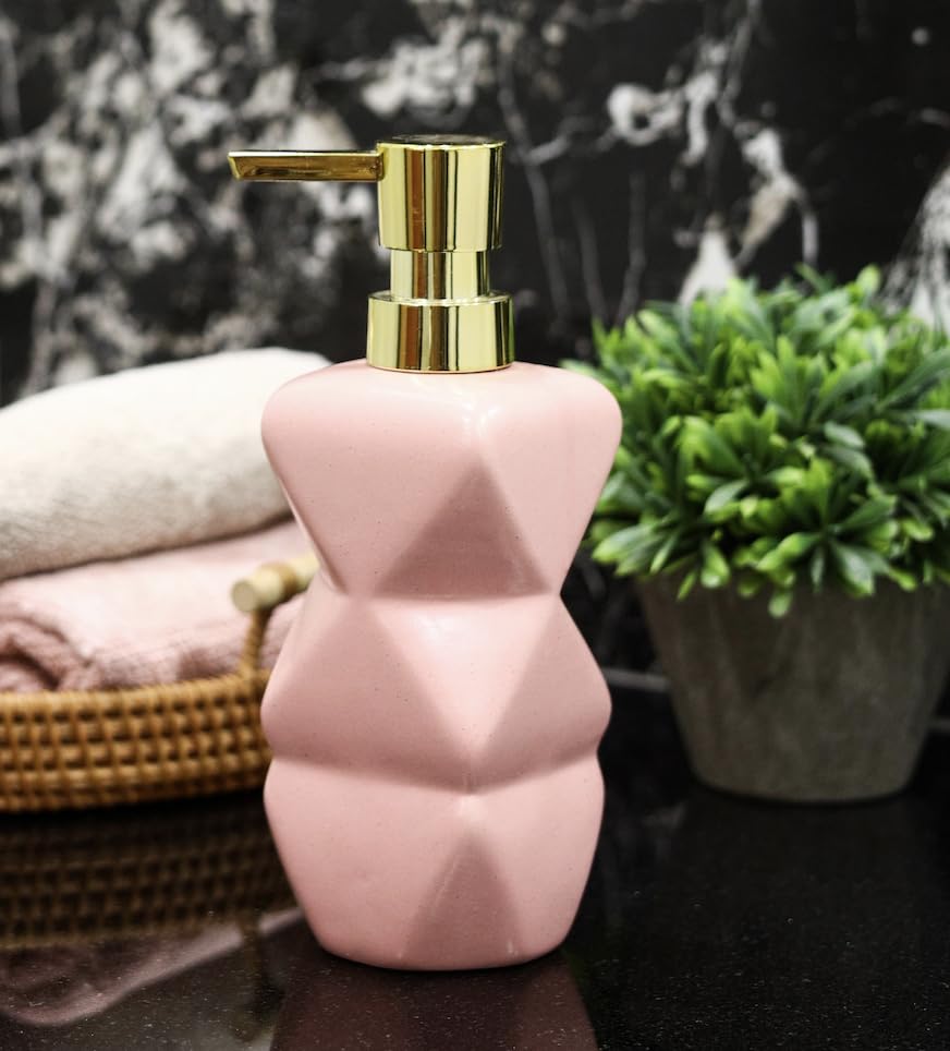 Soap Dispenser for Bathroom - Handwash Dispenser Bottle for Kitchen - Liquid Hand Wash Dispenser Bottles for Home - Hand Wash Dispensers Pump for Wash Basin, Elegant Hygienictouch Dispenser, Pink (B0D4PSVJ87) Amazon Price History, Amazon Price Tracker