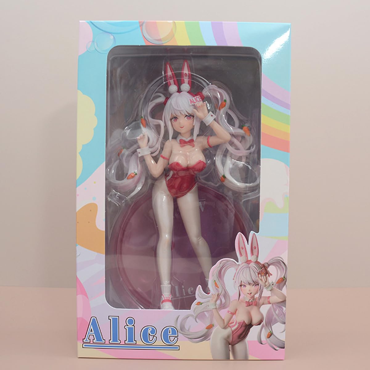 Goddess of Victory: NIKKE Alice 1/7 Bunny Girl Figure Anime Game Character Desktop Ornaments Gift Figurine PVC 9.25IN