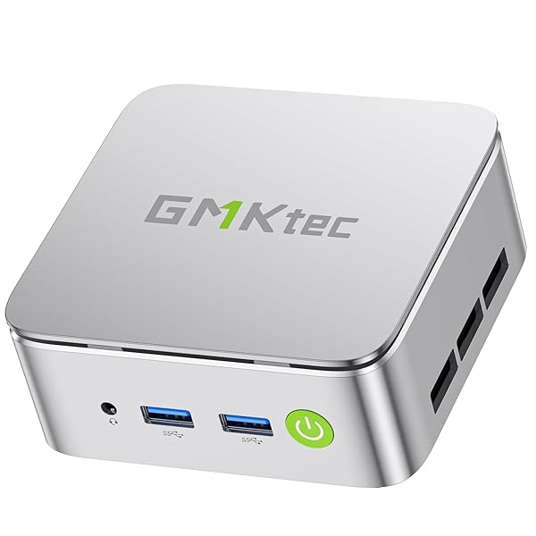 GMKtec Mini PC Computer, G10 Ryzen 5 3500U (Beats N150/N97), 16GB RAM 512GB SSD 2.5GbE NIC LAN Desktop Office Home Business HTPC Proxmox, Triple 4K Display, WiFi, BT, USB-C, DP, Type-C PD, HDMI 2.1