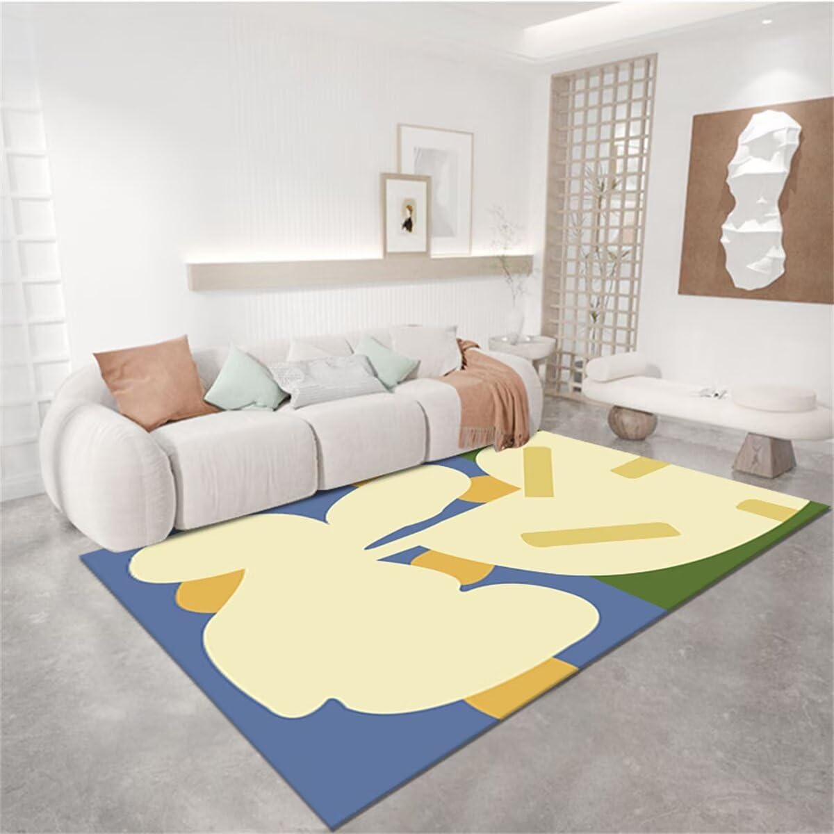 Tapis de jeu bébé 160x200cm lavable pour chambre d'enfant