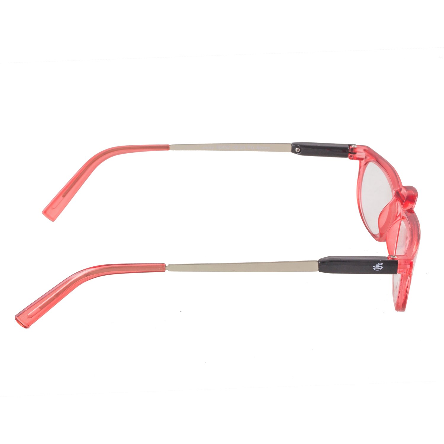Esperto Readers Jonty 90402 Unisex Reading Glasses +1.00 to +3.00 Power - Transparent Red (+1.00) 1