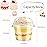 Alaeseje 50 Pack 8oz Disposable Clear Plastic Cups with Dome Lids(Hole in the Lid),PET Dessert Cups,Disposable Snack Bowls for Ice Cream,Cake,Fruit,Parfait, Pudding and Jello Shot