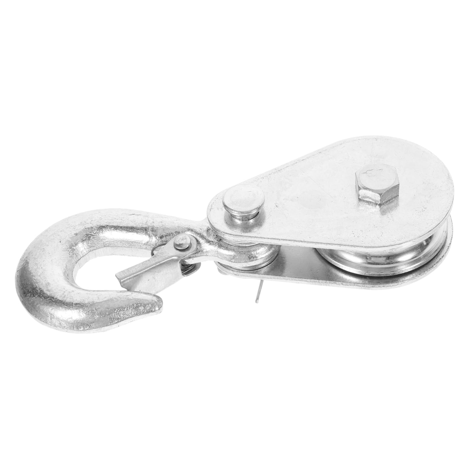 Amazon.co.jp: Homoyoyo スチール製滑車ブロック シルバー色 0.5T耐