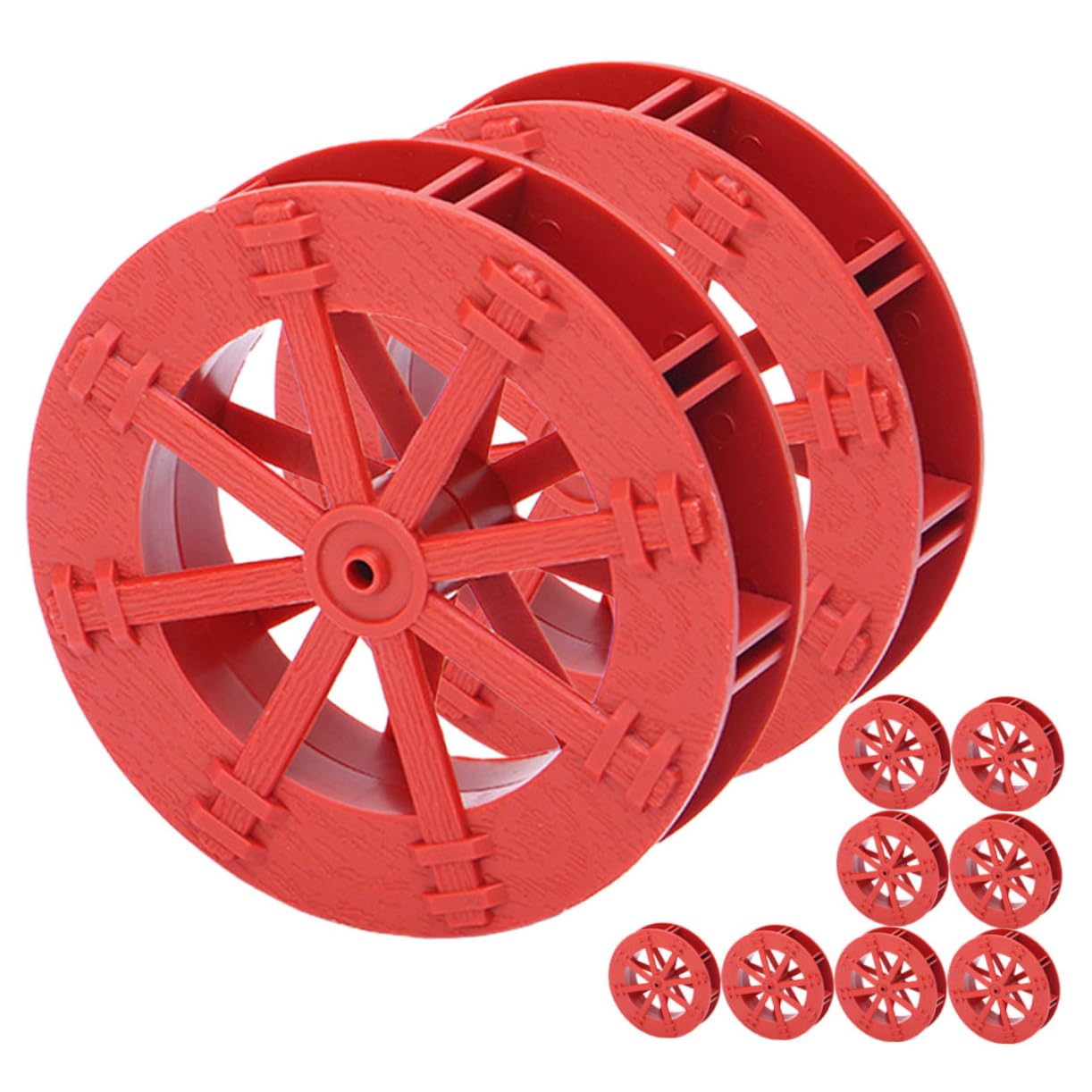 Mipcase Replacement Water Wheel for Mini Fountain 10pcs Waterwheel Water Fountain Accessory Set for DIY Scene Layout-image-35