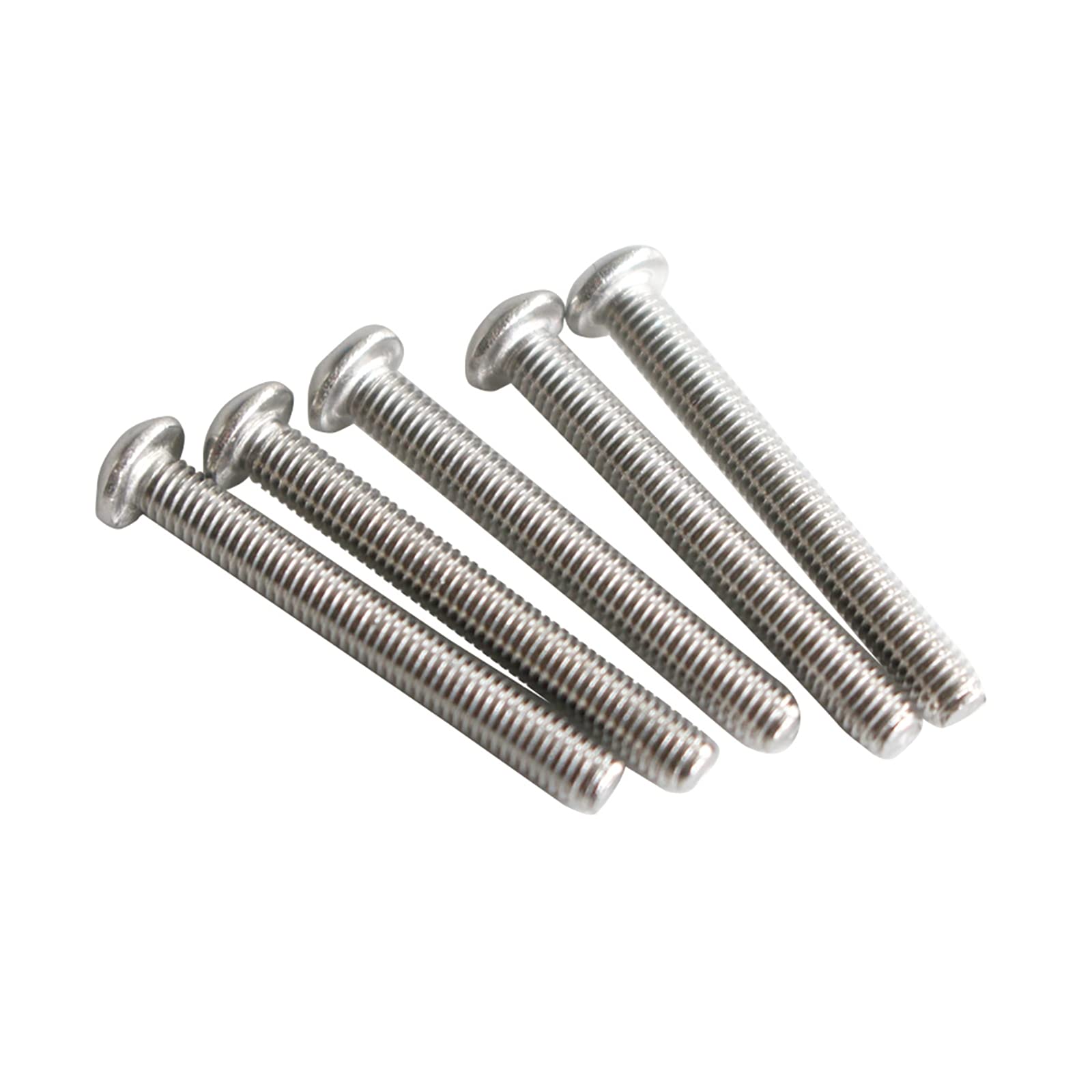 5 Vis à Métaux M8x35mm - Tête Ronde Six Pans Creux - Uxcell - Neuf Sous Blister