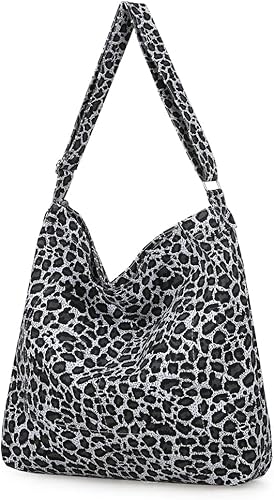 Miniatura 2 de Covelin - Bolso de hombro de lona para mujer, clásico, informal, estilo bohemio, bolso de mano o cruzado, tamaño grande