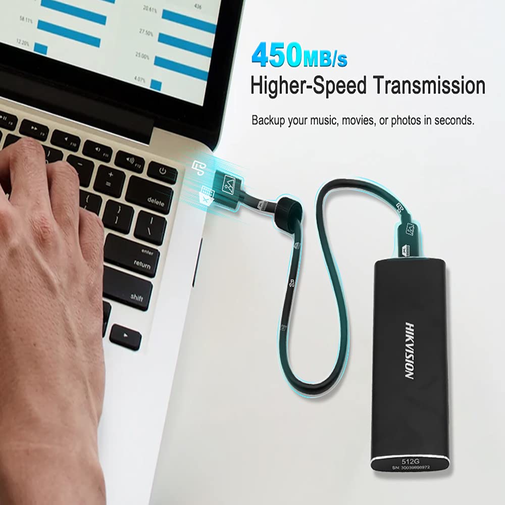 HIKVISION 1TB◆2.5インチ SSD Amazon.com: Hikvision External SSD 1TB, USB3.1 Type-C SSD External