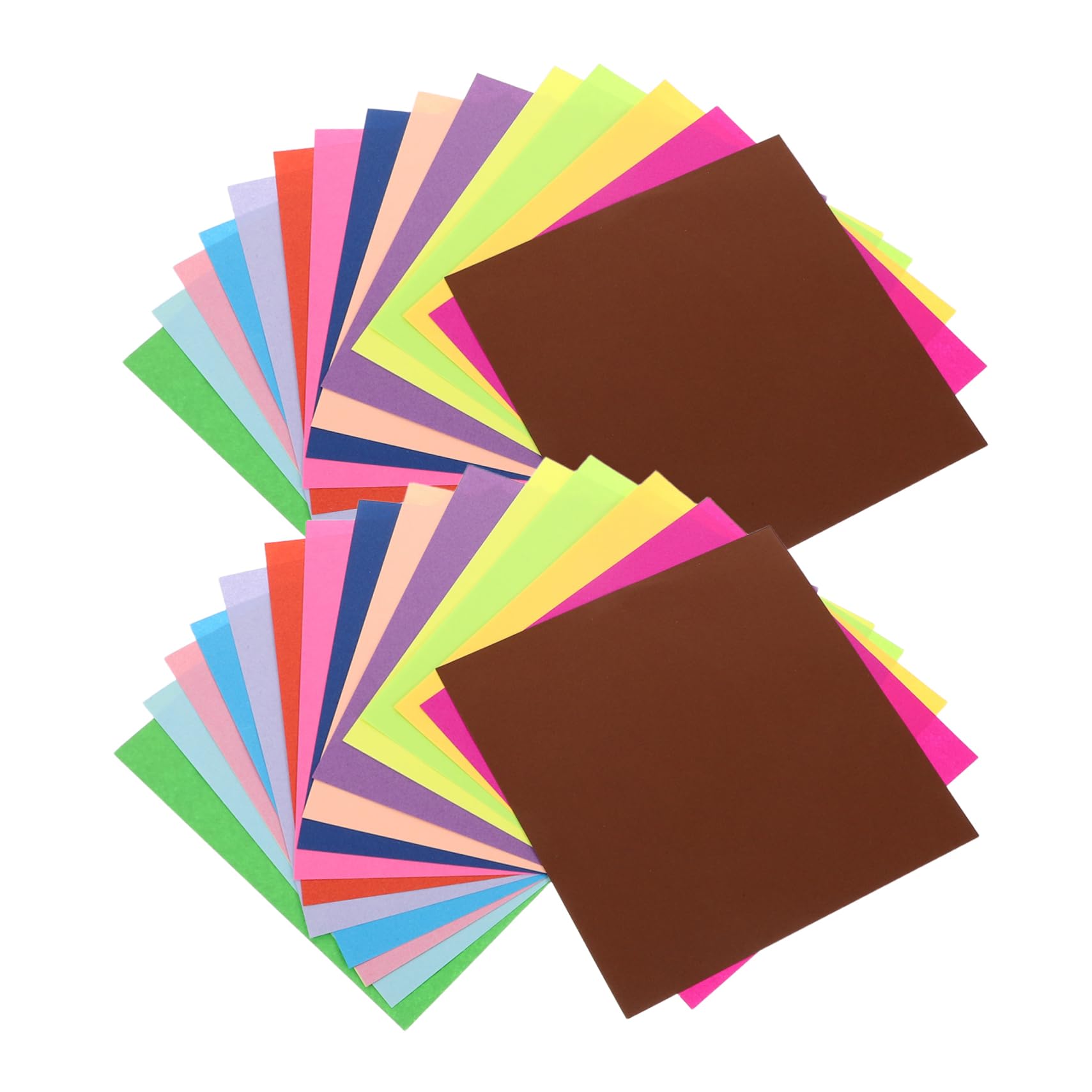 Papel de Origami para Niños 15cm Cuadrado 600 Hojas de Color