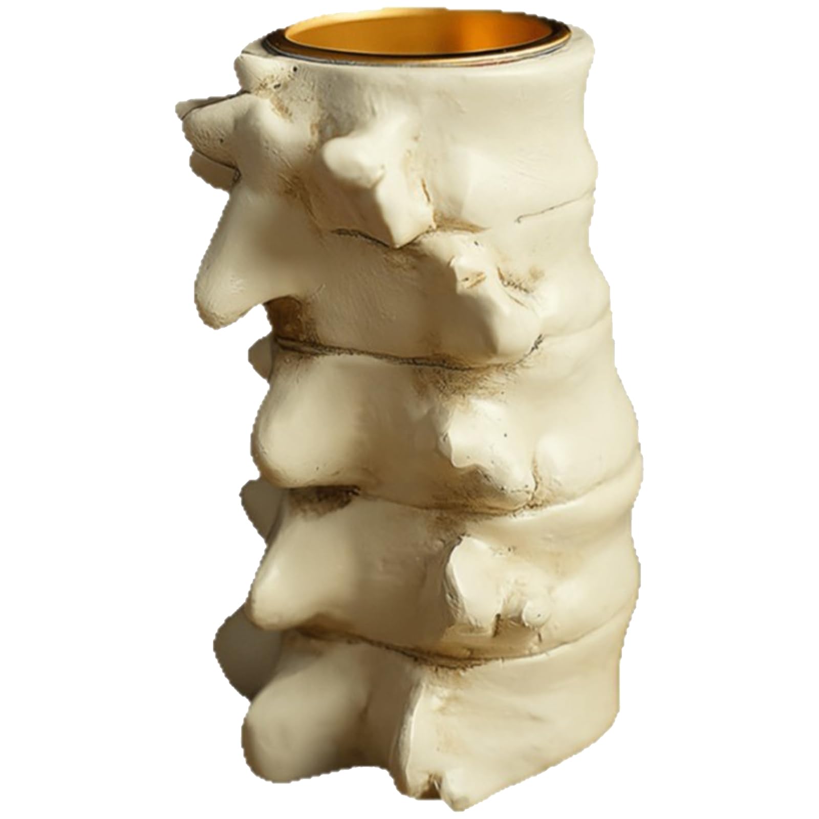 carotoe Handcrafted Resin Decor Stand, Lightweight Halloween Display, for Dining Room Home Styling Festival Ornament Halloween Candleholder