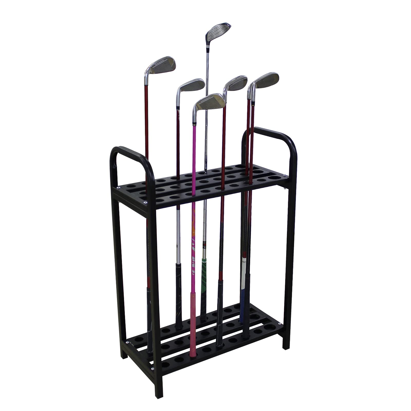Golf Club Rack, Sturdy Metal Golf Club Display Rack Golf Club Putting Rack, Golf Club Storage Rack Golf Club Rack, Golf Club Set Storage Golf Club Rack