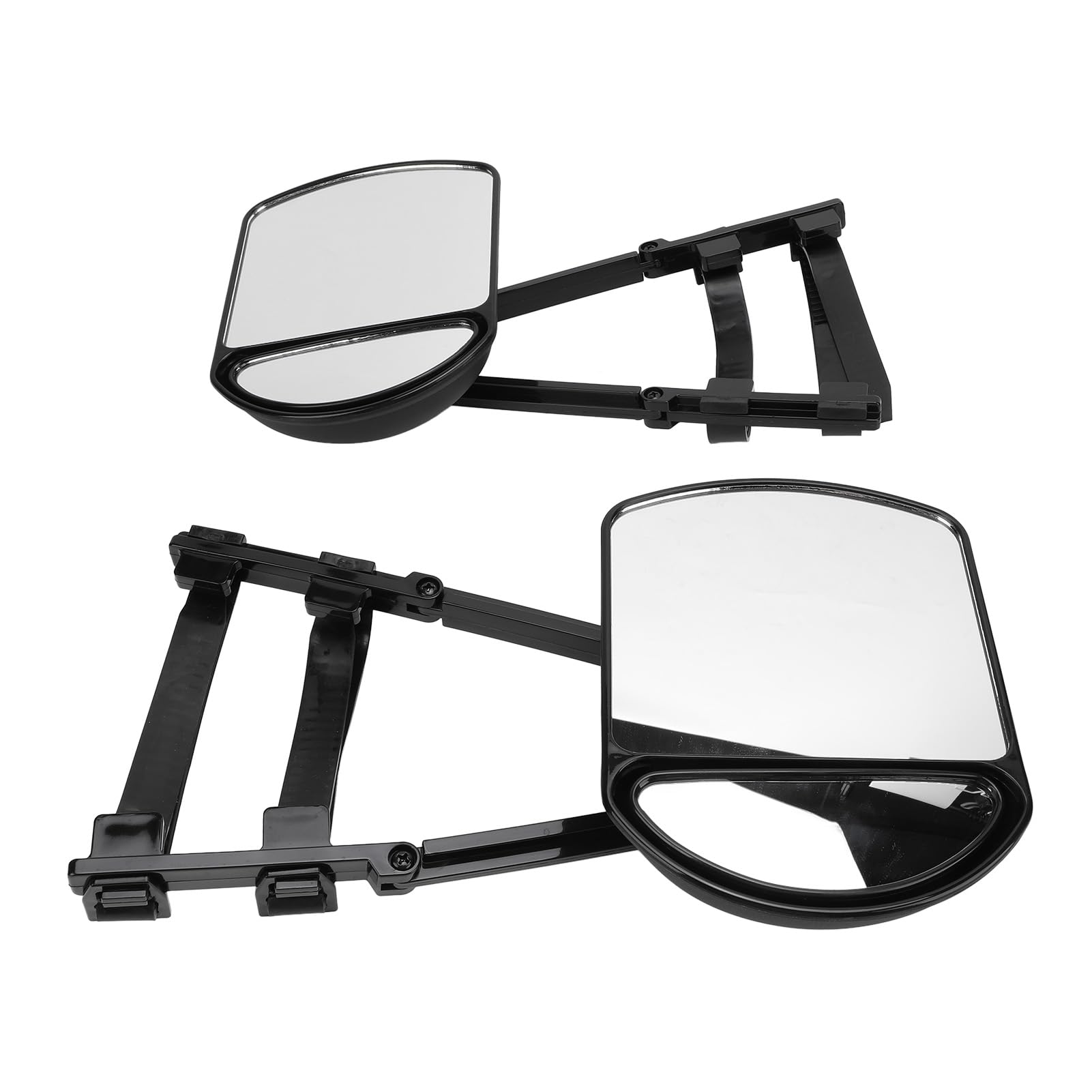 Keenso Lusterko Holownicze, ABS Clip On Przedłużka Lusterek 2 Szt. z 360