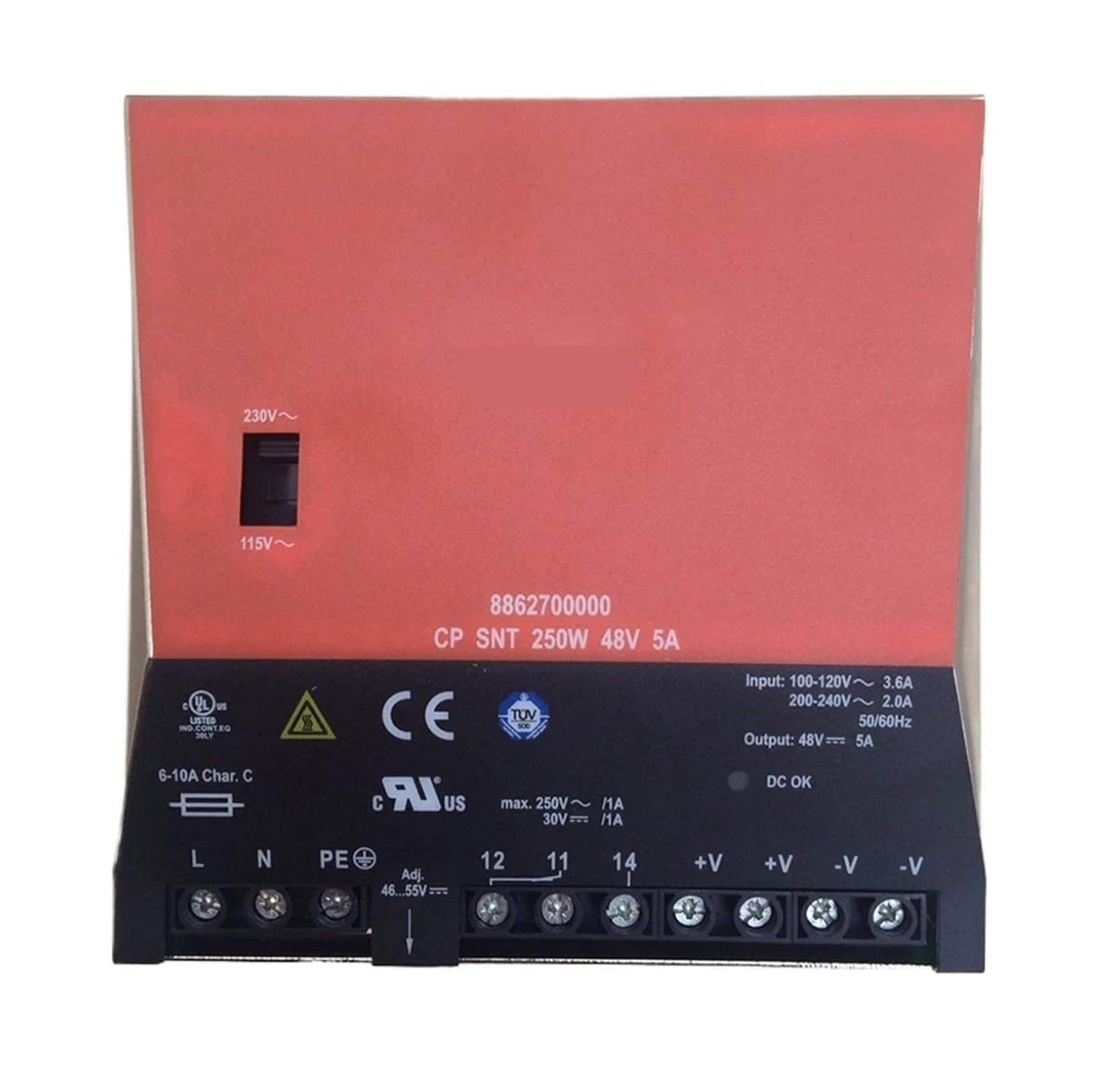 KSZHZYMGX 8862700000 250W 48V 5A Switching Power Supply