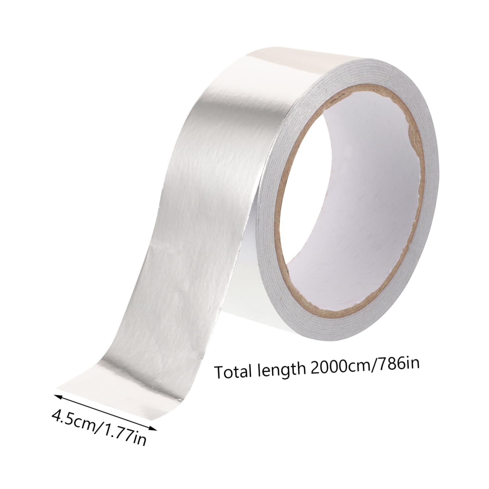 BUGUUYO 2 Rolls Sealing Aluminum Foil Tape Insulation Sealing Tape for Aluminum Foil Insulati