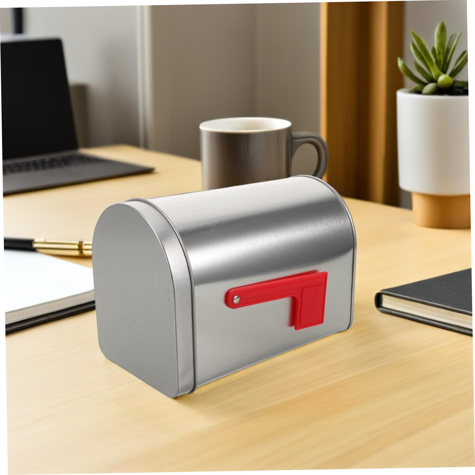 SOIMISS 3 Stücke Teiliges Mailbox Dose aus Dekorative Weihnachts Postbox Kleine Leere Süßigkeiten und Keksdosen aus Langlebigem Weißblech Vielseitige Aufbewahrung für Weihnachtsfeiern und