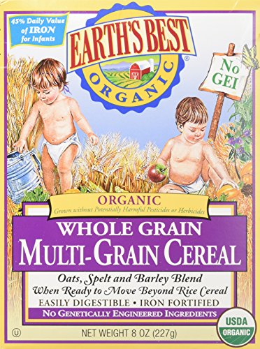Earth's Best Baby Cereal - Multi Grain - 8 Oz - 2 Pk