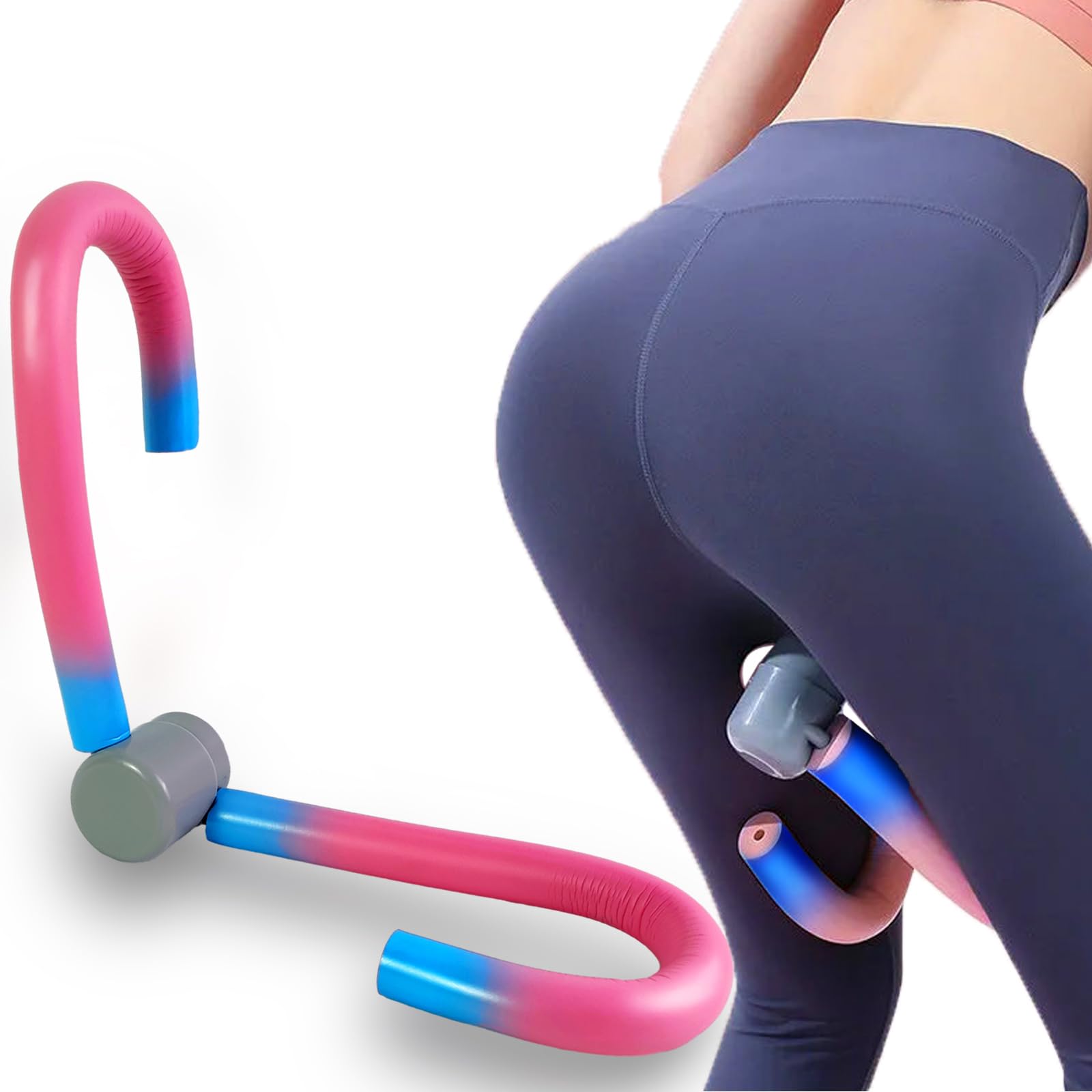 Feeziloe Thigh Toner, Pelvic Floor Strengthener, Upgradation Inner Thigh Exerciser for Women, Bodybuilding Fitness Leg Master Exercise Equipment
