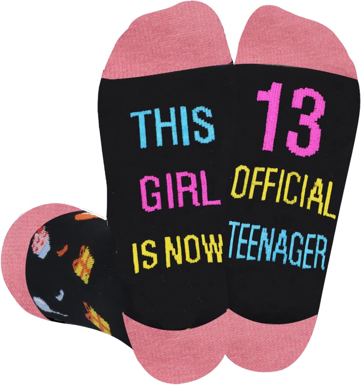 13 Year Old Girl Birthday Gifts Ideas, Socks 13th Birthday Gifts for Girls Official Teenager