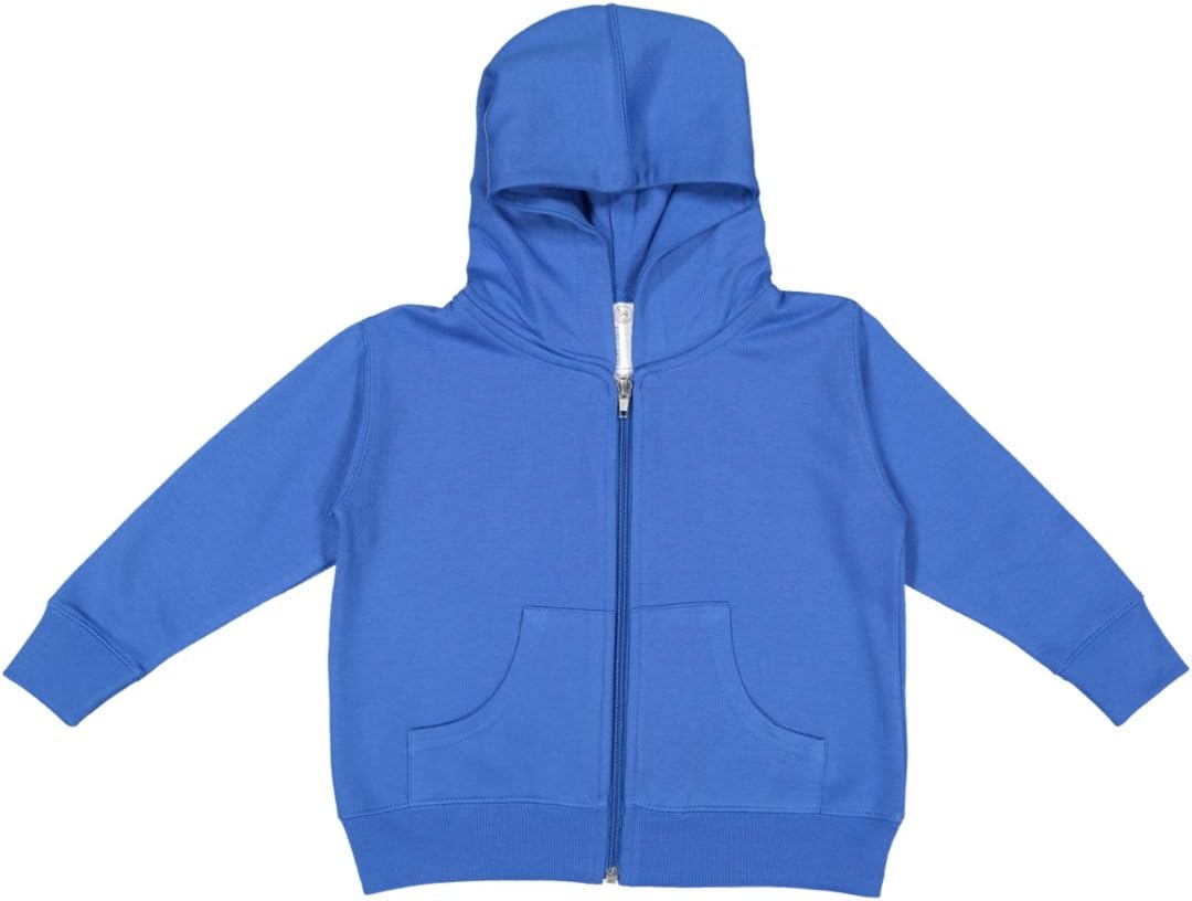 RABBIT SKINS Toddler Full-Zip Fleece Hooded Sweatshirt (3346)
