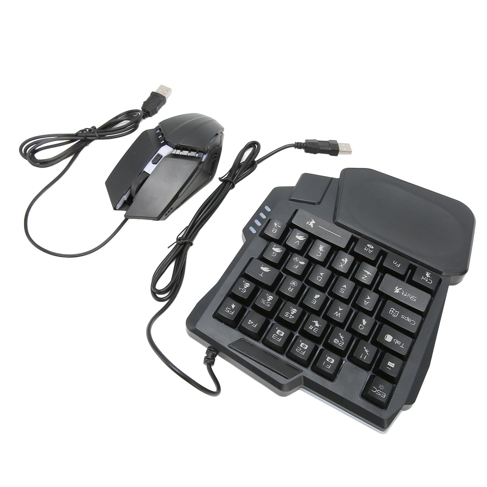 Mobile Game Combo Pack Convertitore Tastiera Mouse 4 in 1 per Giochi Portatili FPS