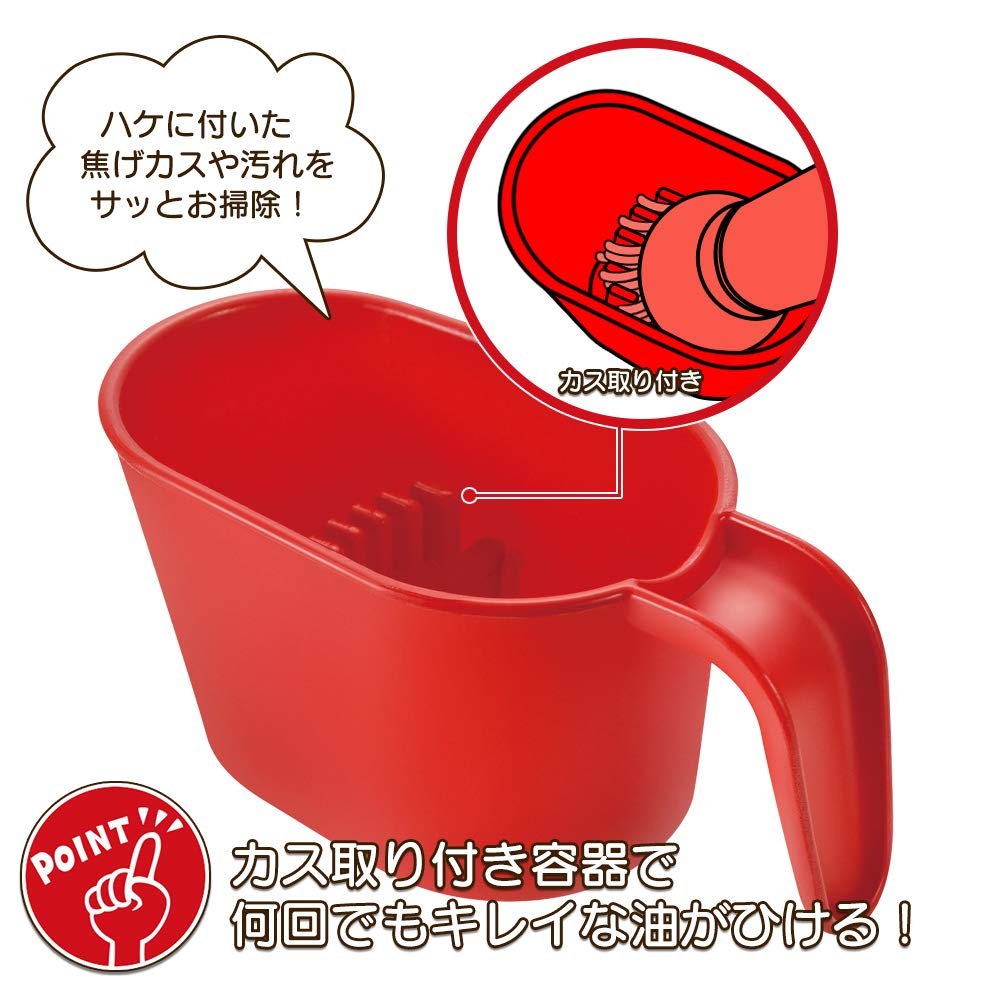 Amazon.co.jp: 下村工業 やきぱー! たこまる油引き 食洗機対応 レッド