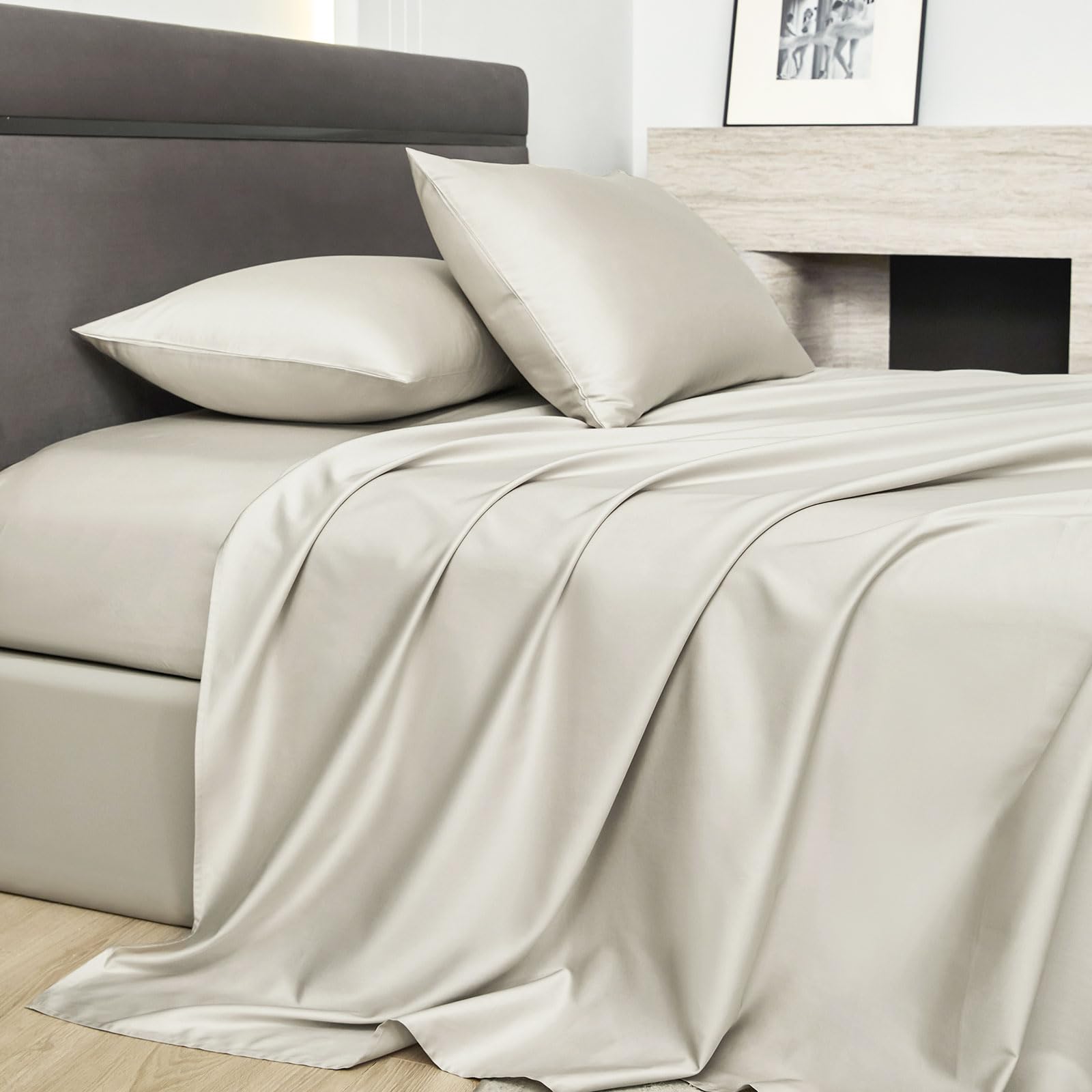 Amazon.com: PURE ERA Sheet Set 800 Thread Count Long Staple Cotton