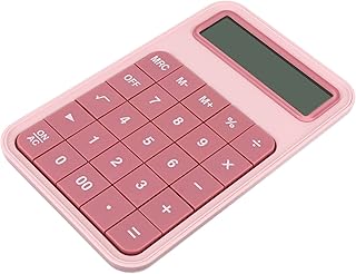 MAGICLULU Calculadora De 12 Dígitos Calculadora Infantil Calculadora De Botão Grande 1Pc Calculadora Simples Calculadora De Botão Grande Calculadora De Exibição Lcd Calculadora De