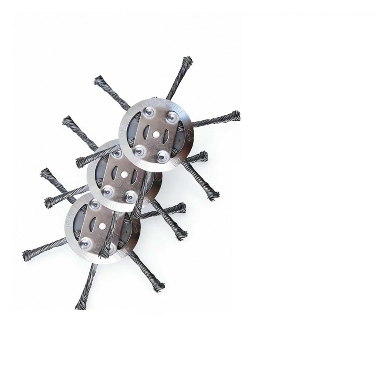 Sostituzione Della Testa Del Tosaerba Da 61 Pollici Con Lama In Acciaio E Metallo | Lama da taglio affilata con strumento di installazione adatta for tagliaerba da giardino(2pcs)