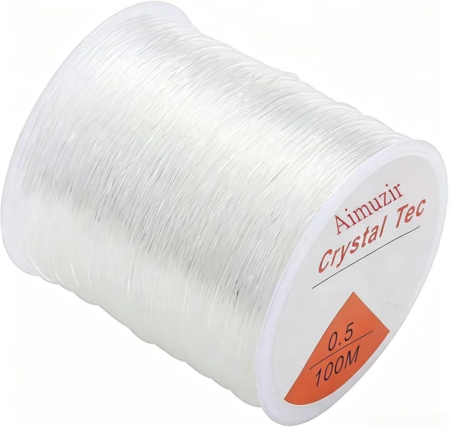 328ft 0.5mm Clear Crystal Elastic Stretch Beading Thread for Bracelets