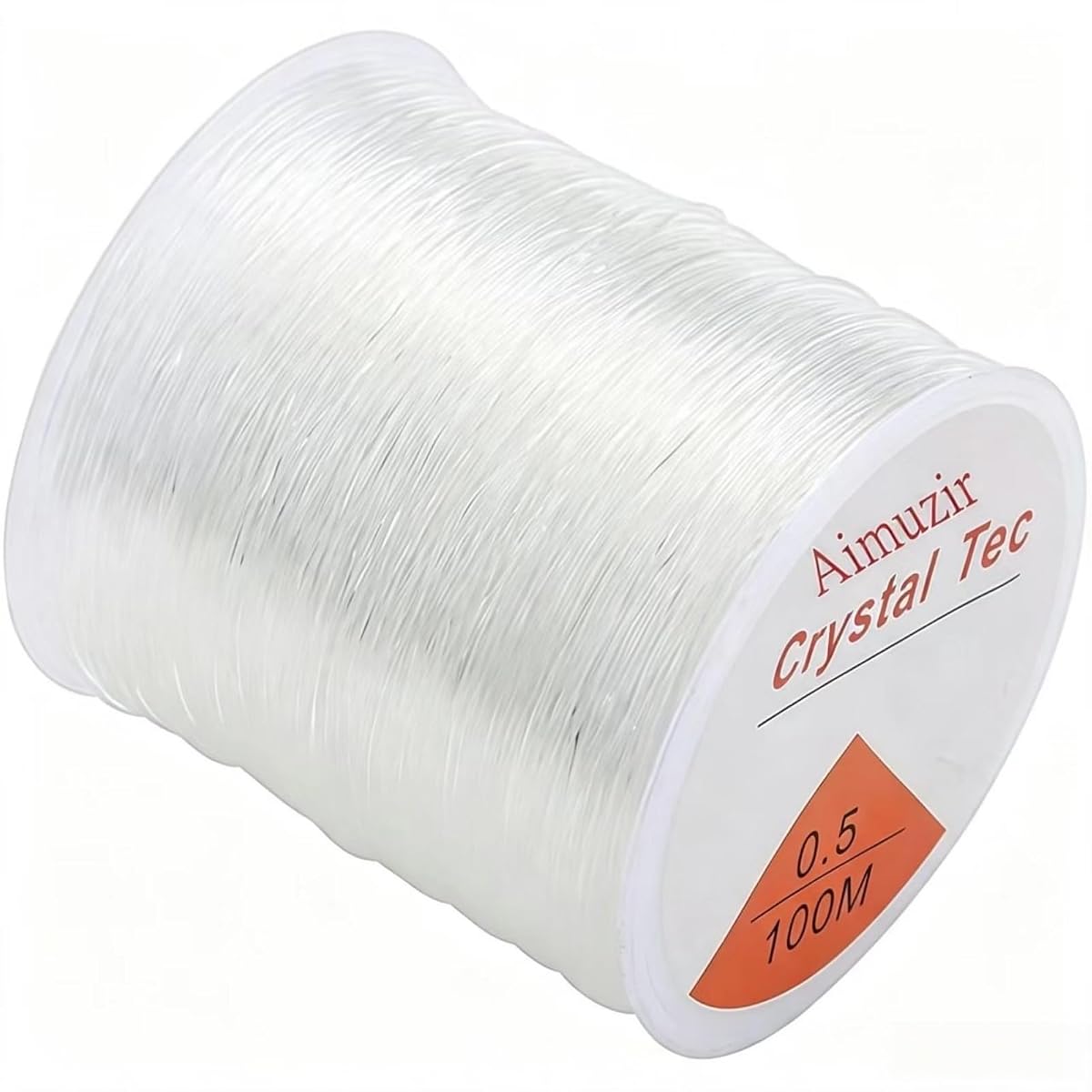 328ft 0.5mm Clear Crystal Elastic Stretch Beading Thread for Bracelets
