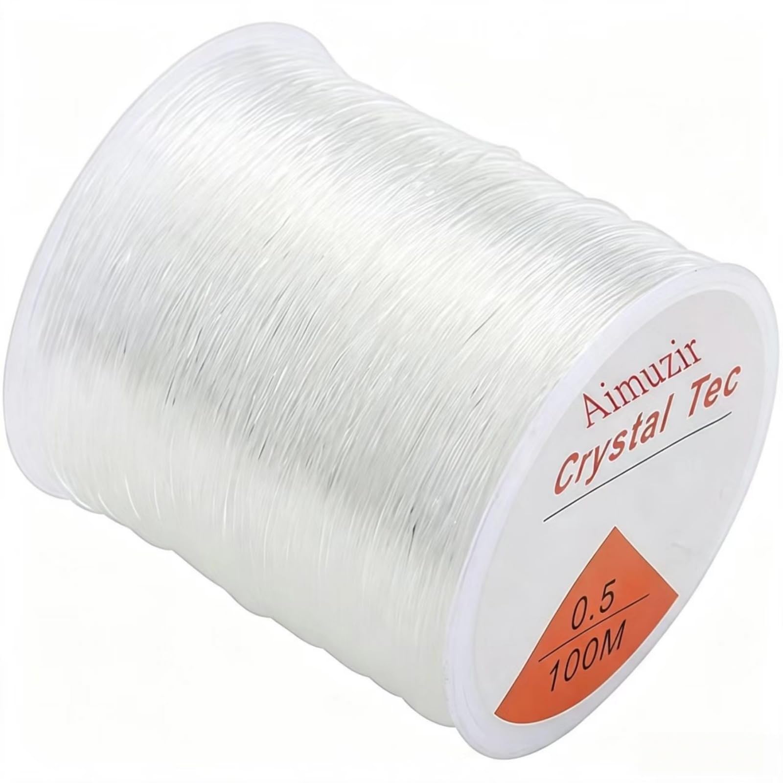 328ft 0.5mm Clear Crystal Elastic Stretch Beading Thread for Bracelets