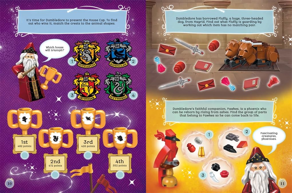 LEGO® Harry Potter™: Official Yearbook 2024 (with Albus Dumbledore™ minifigure)