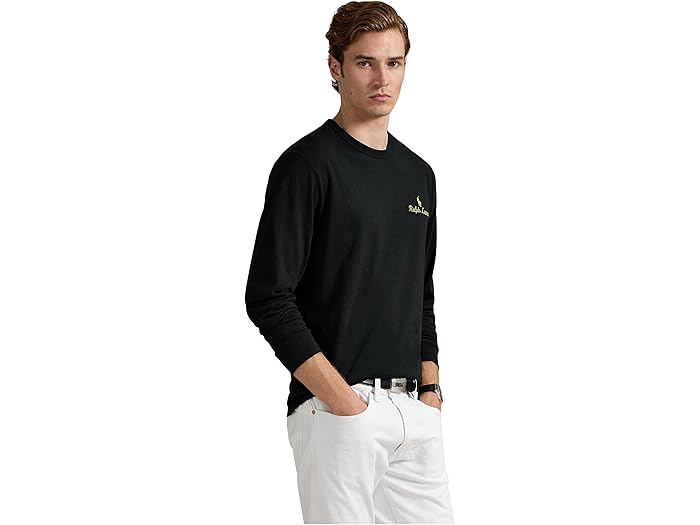 Standard Fit Logo Jersey T-shirt - Image 1