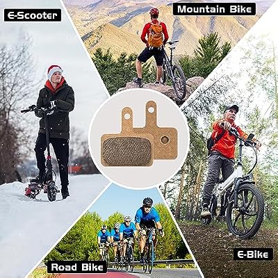 4 Pairs Bike Brake Pads,Bicycle Disc Brake Pads for TRP Tektro Shimano Deore Br-M575 M525 M515 T615 T675 M505 M395 M375 M315 M355 C501 M495 M486 M485 M475 M465 M447 M446