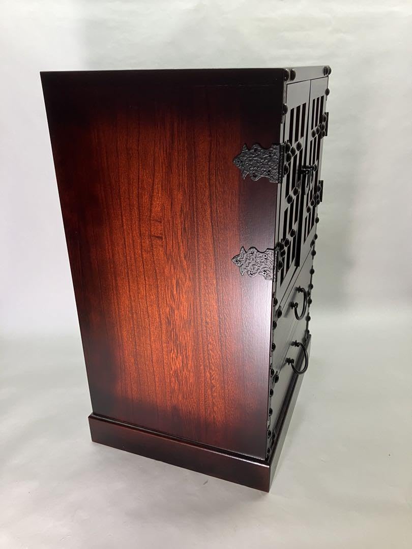 Amazon.co.jp: 時代 扉箪笥 小物入れ 隠し場所付き : おもちゃ