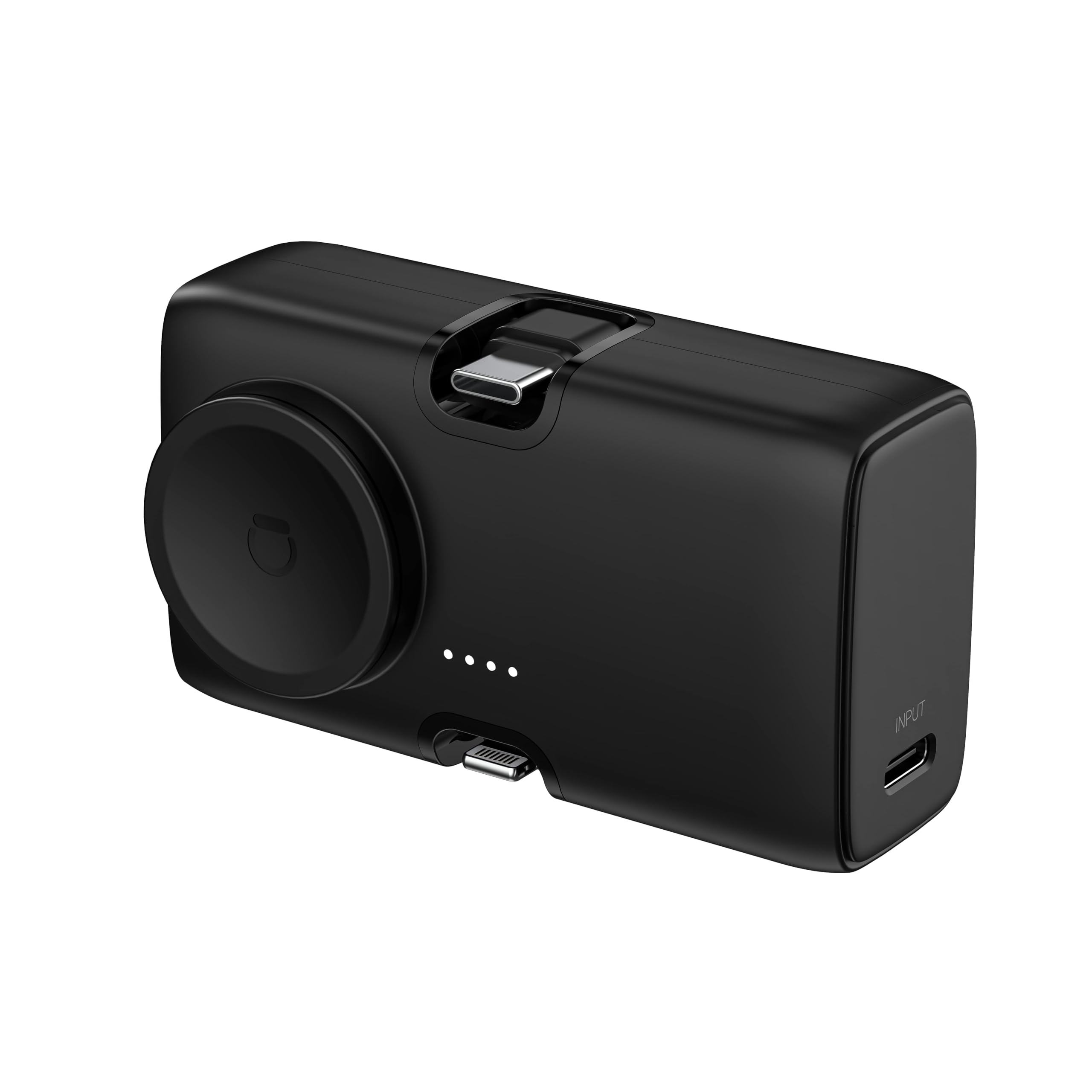 Sponsored Ad - SEVENAIRE P70 Dual Port Portable Charger, 5000mAh Nano Power Bank with Built-in USB C & L Connector| iWatch Charger | 22.5W Fast Charging,Compact Compatible for iPhone,Android, iWatch,iPads(JETBLK)